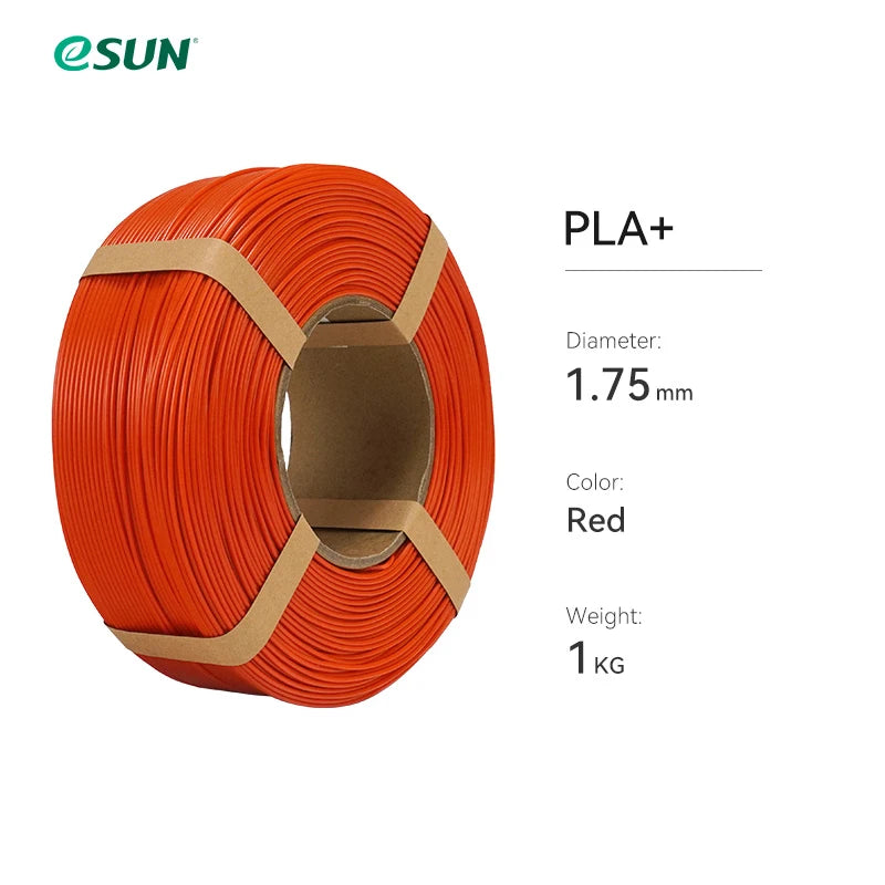 eSUN PLA+ 3D Filament 1.75MM 1KG Fast Printing PLA Plus For Bambu Lab 3D Printer Filament Without Spool PLA+ For 3D Printers