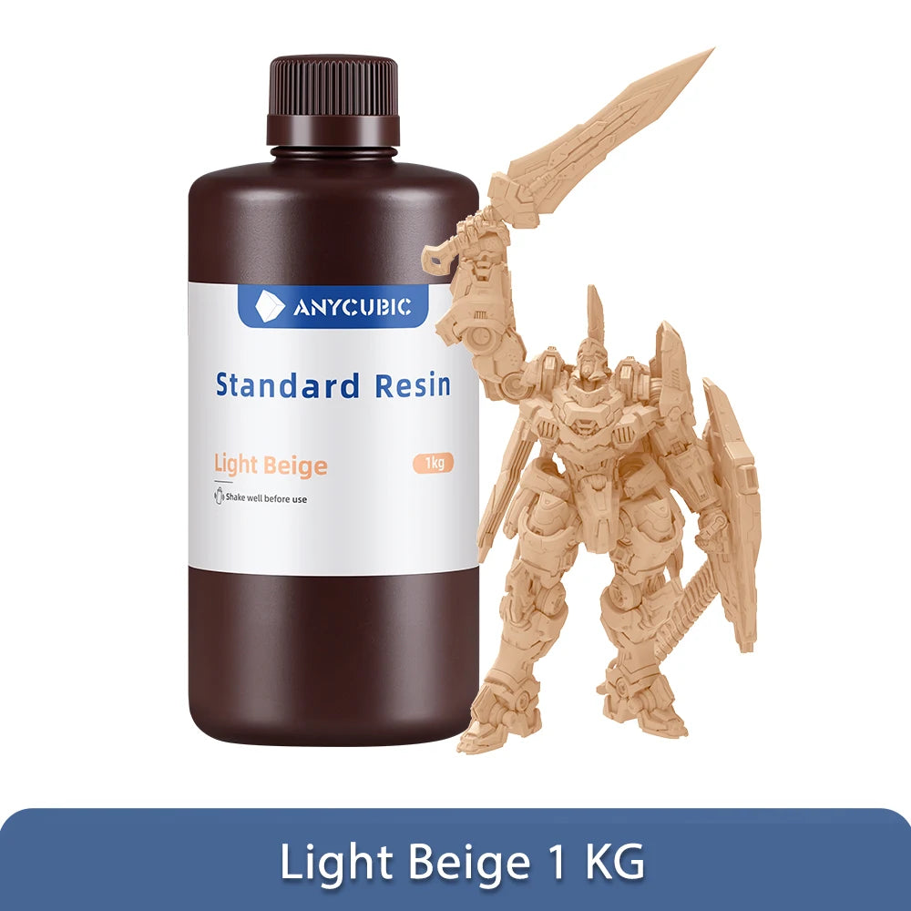 ANYCUBIC 405nm UV Resin For 3D Printer Photon Mono 4 3D Printing Resin LCD UV Sensitive Resin For 3D Printer 1kg