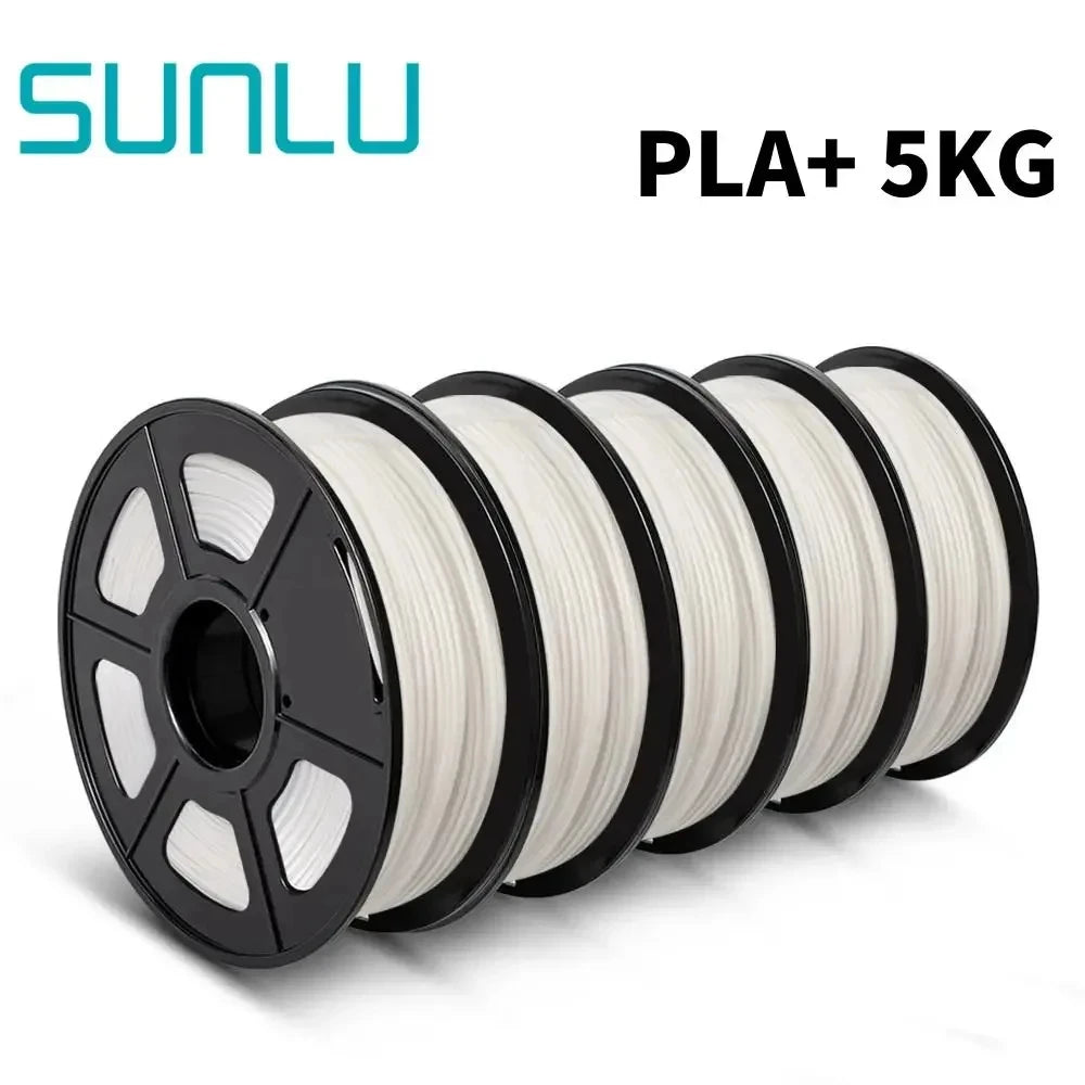 SUNLU PETG/PLA/PLA+/PLA Matte/PLA Meta 3D Printer Filament 5KG 1.75mm Neatly Wound Vacuum Packing 3D Printing Material Fast Ship