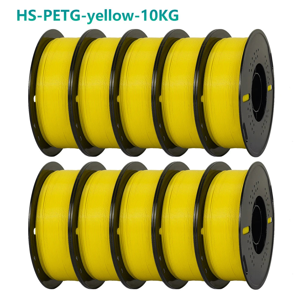 5/10KG Hyper PETG Filament, High Speed 3D Printer Filament,1kg/Spool (2.2lbs), 3D Printer Filament Good Toughness Non-Toxic