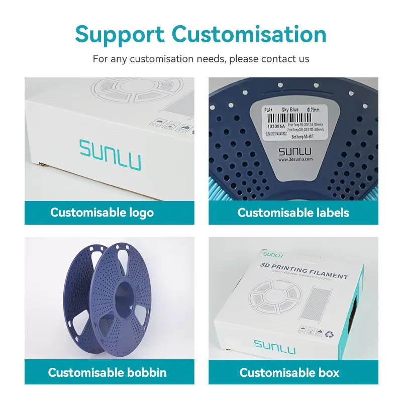 SUNLU 3KG Easy-PA/PA6-CF/ PA12-CF Filament 1.75mm 1KG Spool Carbon Fiber-Textured Nylon Filament for Industrial Parts&3D Printer