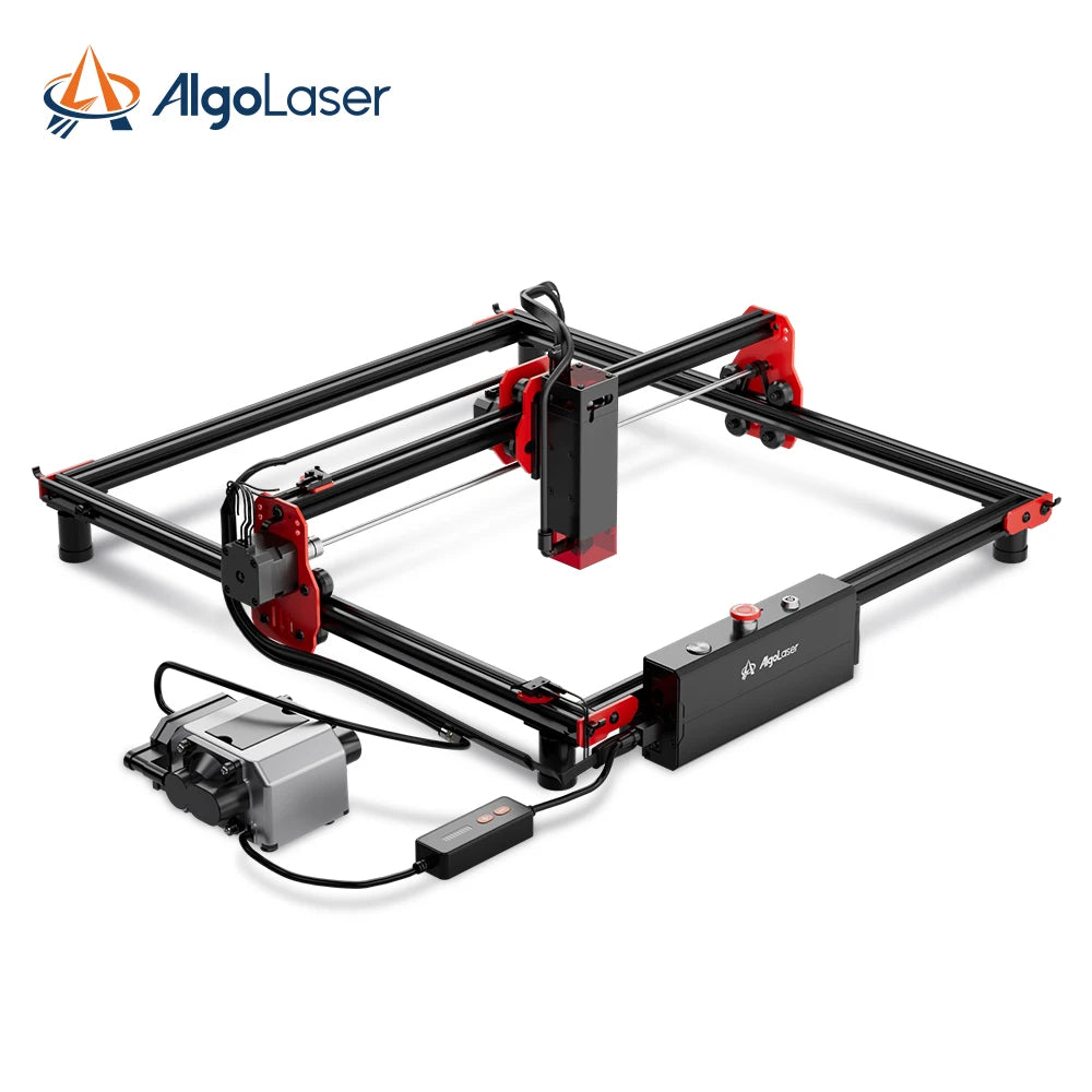 AlgoLaser DIY KIT 10W Laser Engraver 12000mm/min Speed Laser Cutter and Engraver Machine for Wood and Metal 400x400mm Area