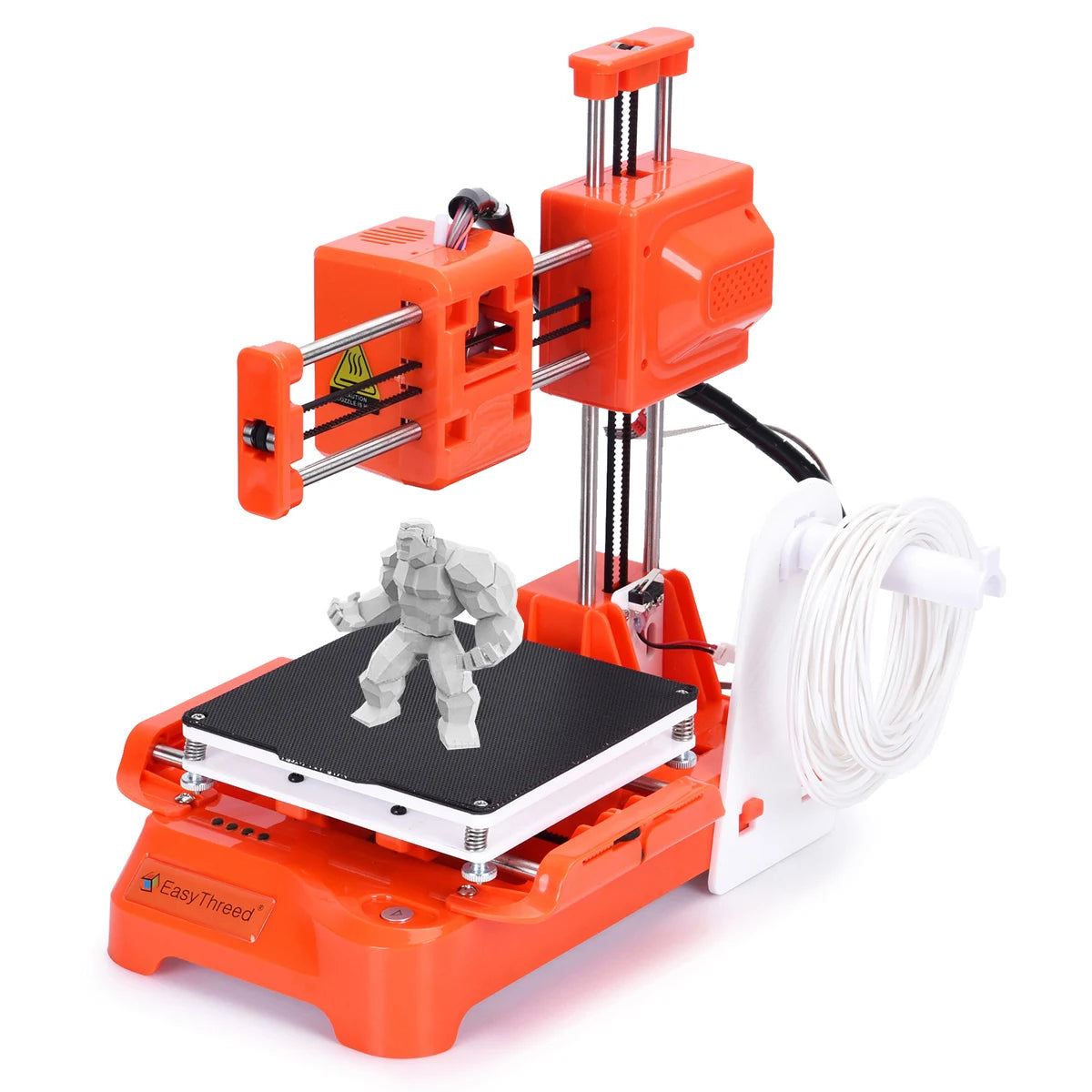 K7 Supper Mini Desktop Small 3D Printer 10*10*10cm No Heated Bed One-Key Printing with TF Card 3D Printe Machine Gift EasyThreed