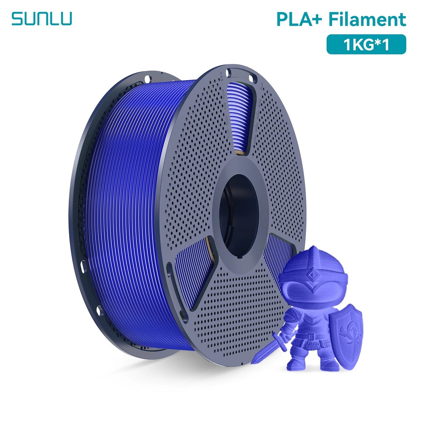 SUNLU PLA PLUS 1KG PLA+ 3D Printer Filament 1.75mm High transparency Tolerance+/-0.02mm Colorful Neatly Wound 300MM/S