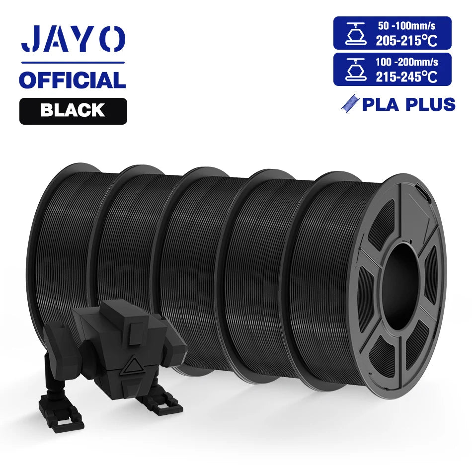 JAYO PLA plus 1.75mm PLA+ 3D Printer Filament Neatly Wound 3D Filament PLA For FDM 3D Printer Macarone Color Materials