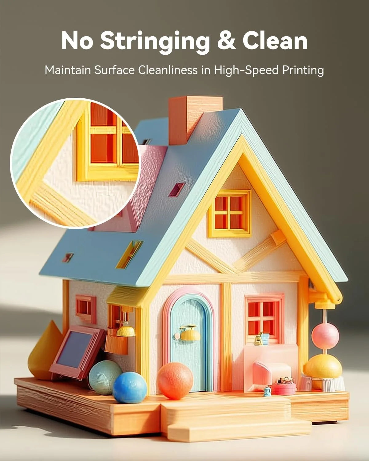 SUNLU 3KG High Speed PLA/Matte PLA/Matte PETG Filament 1.75mm 1kg Spool Neatly Wound Filament Fit Most FDM 3D Printers