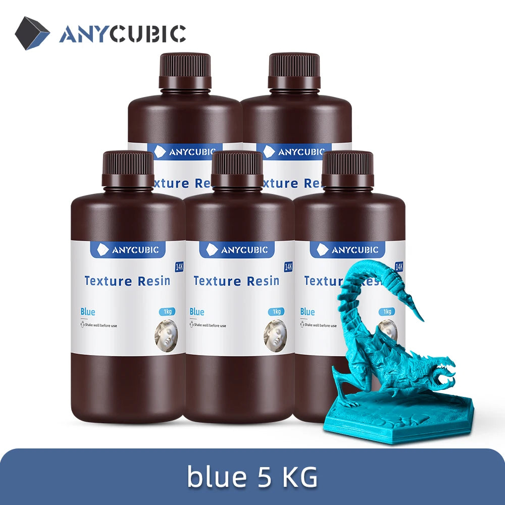 ANYCUBIC Texture Resin 14K high-precision 405nm UV Resin For Photon 3D Printer UV Photopolymer Resin