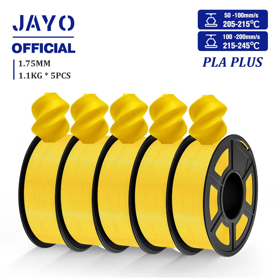 JAYO PLA plus 1.75mm PLA+ 3D Printer Filament Neatly Wound 3D Filament PLA For FDM 3D Printer Macarone Color Materials