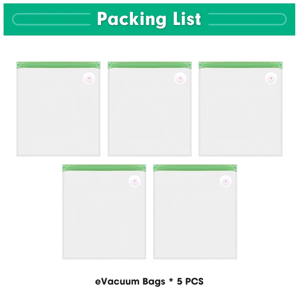 eSUN Storage Bag Kit 3D Printing Silk PLA PETG TPU Filament Sealed Vacuum Keep Dry Avoid Moisture for 3D Printer Spools