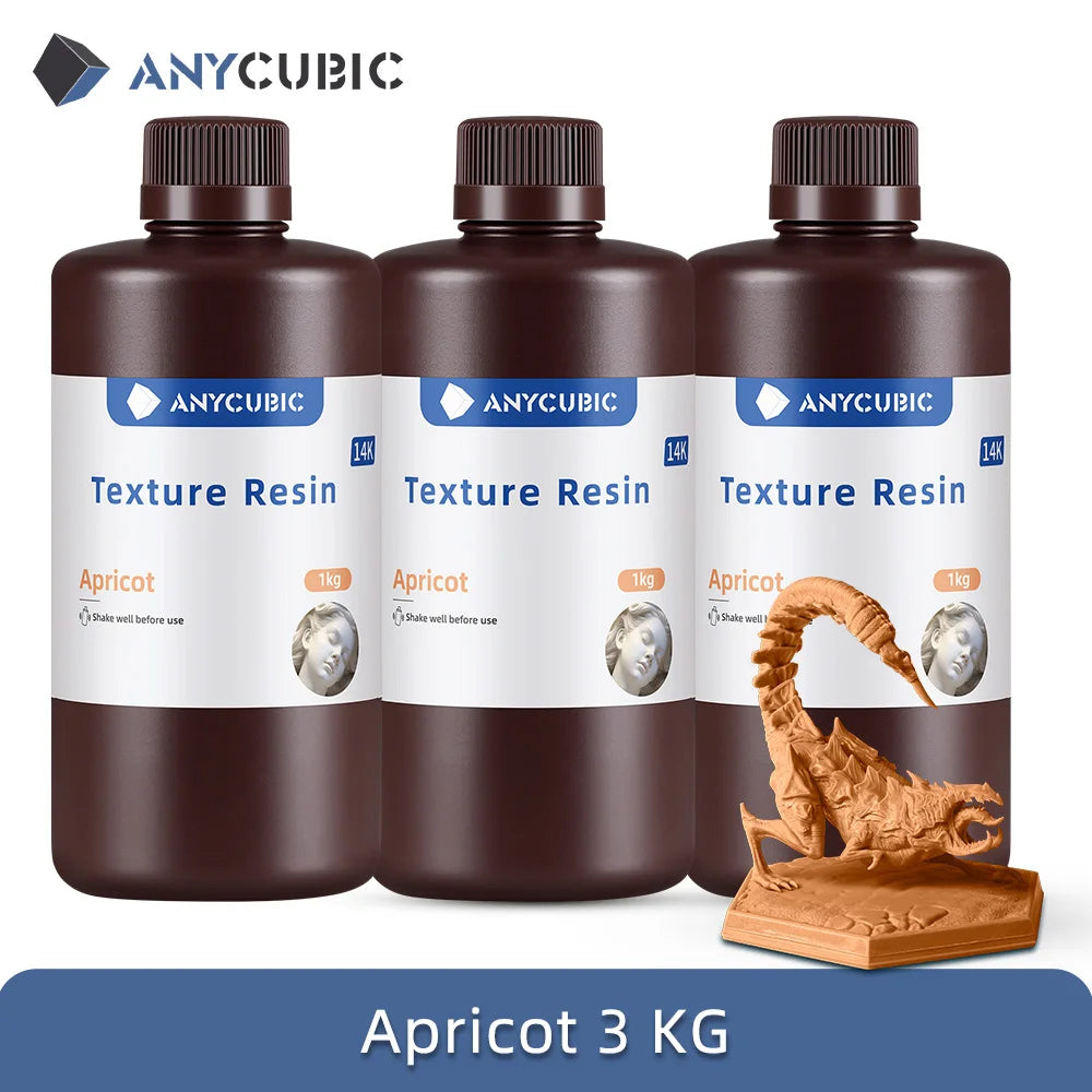 ANYCUBIC Texture Resin 14K high-precision 405nm UV Resin For Photon 3D Printer UV Photopolymer Resin