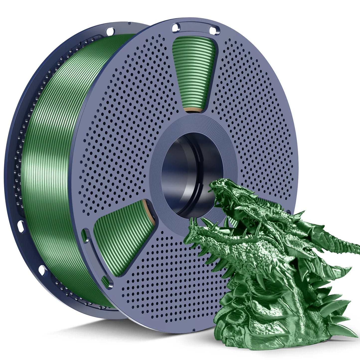 SUNLU SILK PLA+  Filament 3D Printer Filament 10kg 1.75mm Spool wire Vacuum Package