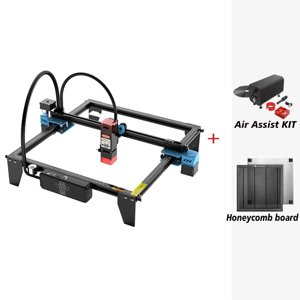 TwoTrees TTS-10 Pro Laser Engraver Stainless Steel Engraving Machine DIY Woodwork Cutting Machine 445±5nm Blue Light Cnc Machine