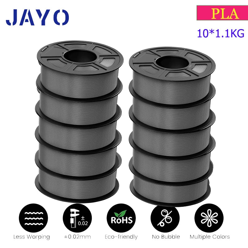 JAYO pla plus PETG high-speed matte PETG APLA 10Rolls  filament 175mm no bubbles smooth multiple colors optional