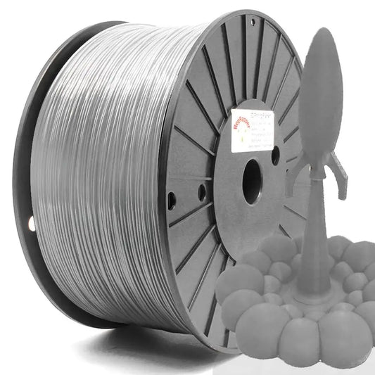 Gray MPLA Modified PLA Extra Strong PLA Plus Filament for 3D Printer 1.75mm 0.03mm 6.6lbs 3kg
