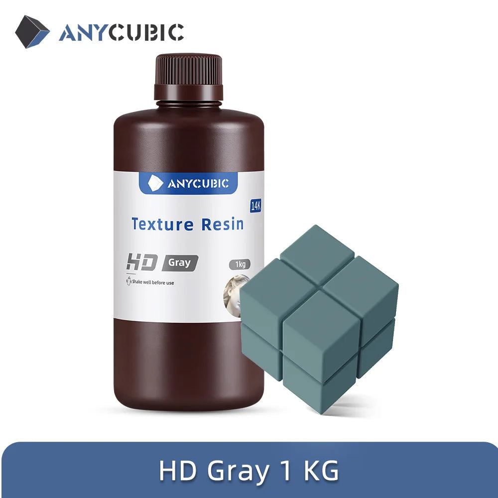 ANYCUBIC Texture Resin 14K high-precision 405nm UV Resin For Photon 3D Printer UV Photopolymer Resin