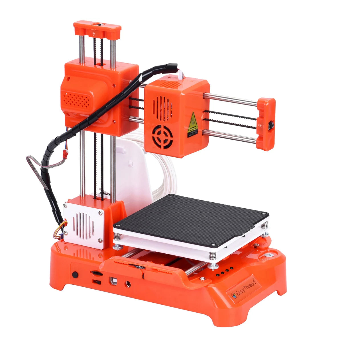 K7 Supper Mini Desktop Small 3D Printer 10*10*10cm No Heated Bed One-Key Printing with TF Card 3D Printe Machine Gift EasyThreed