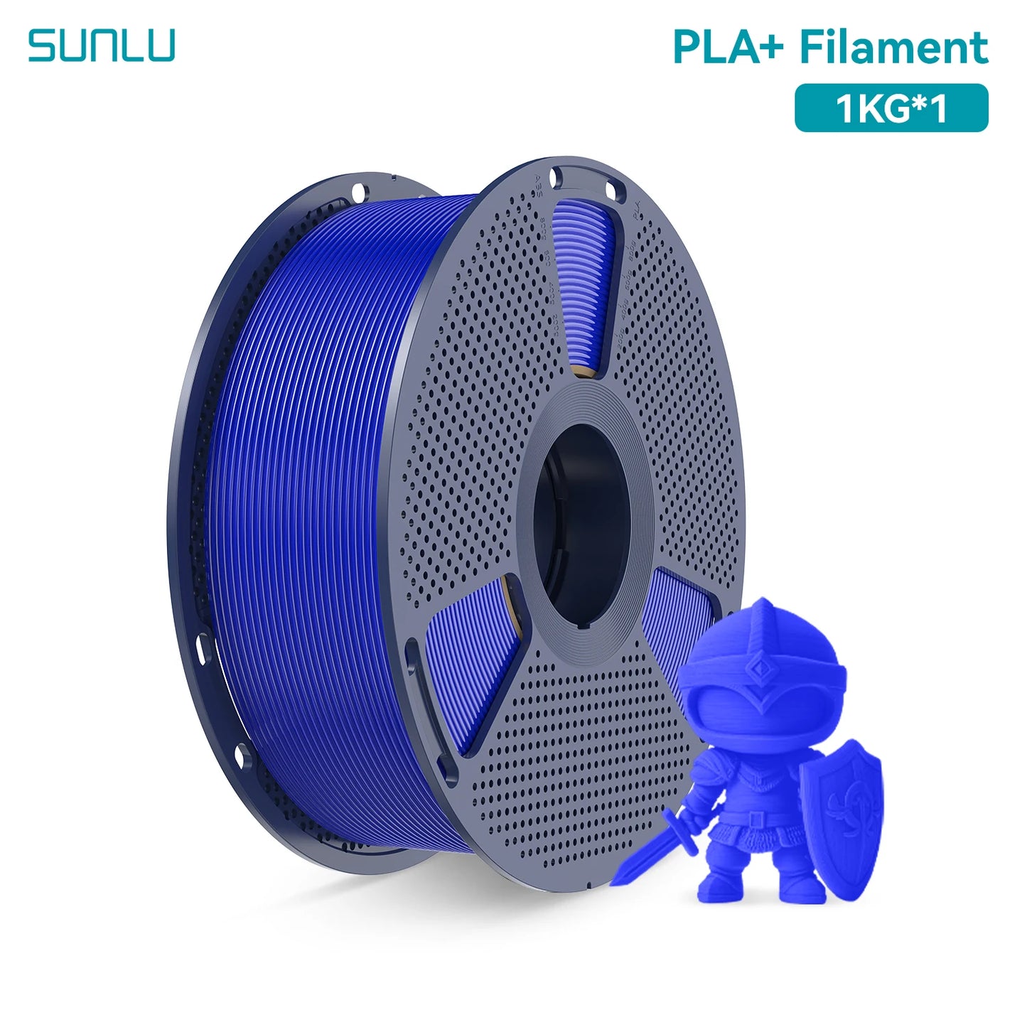SUNLU PLA PLUS 1KG PLA+ 3D Printer Filament 1.75mm High transparency Tolerance+/-0.02mm Colorful Neatly Wound 300MM/S