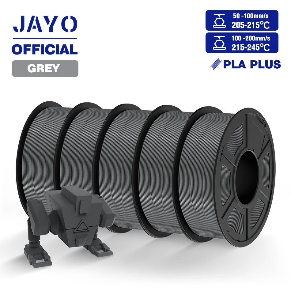 JAYO PLA plus 1.75mm PLA+ 3D Printer Filament Neatly Wound 3D Filament PLA For FDM 3D Printer Macarone Color Materials