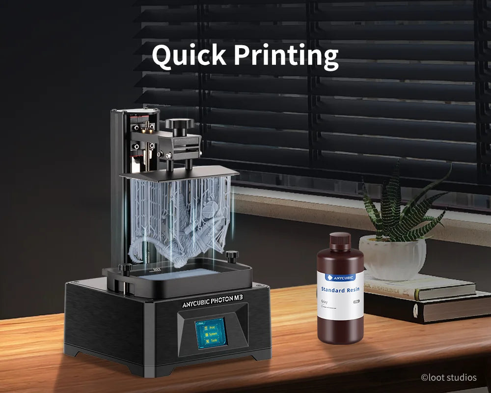 ANYCUBIC 405nm UV Resin For 3D Printer Photon Mono 4 3D Printing Resin LCD UV Sensitive Resin For 3D Printer 1kg