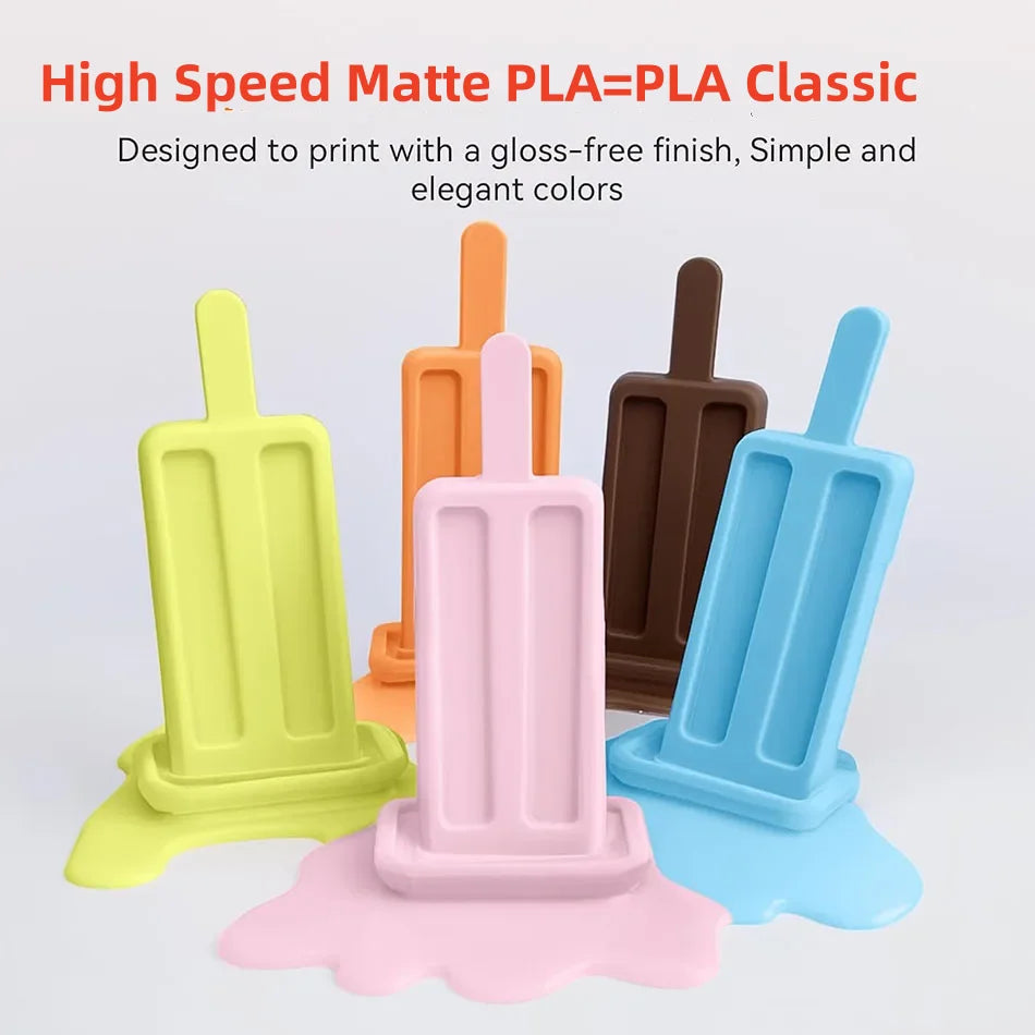 JAYO 3D Printer PLA Classic Filament 1.75mm+/-0.02mm 300-600mm/s Print Range High Flow Speedy PLA 3D Printer Filament for 3D