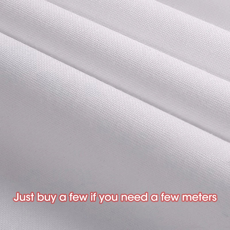 5M/Roll Cotton Canvas Roll, White Black Blank Specialized Suitable for Oil Painting, Acrylic Pigments,27,37,47,,57,67,77,87cm Wide