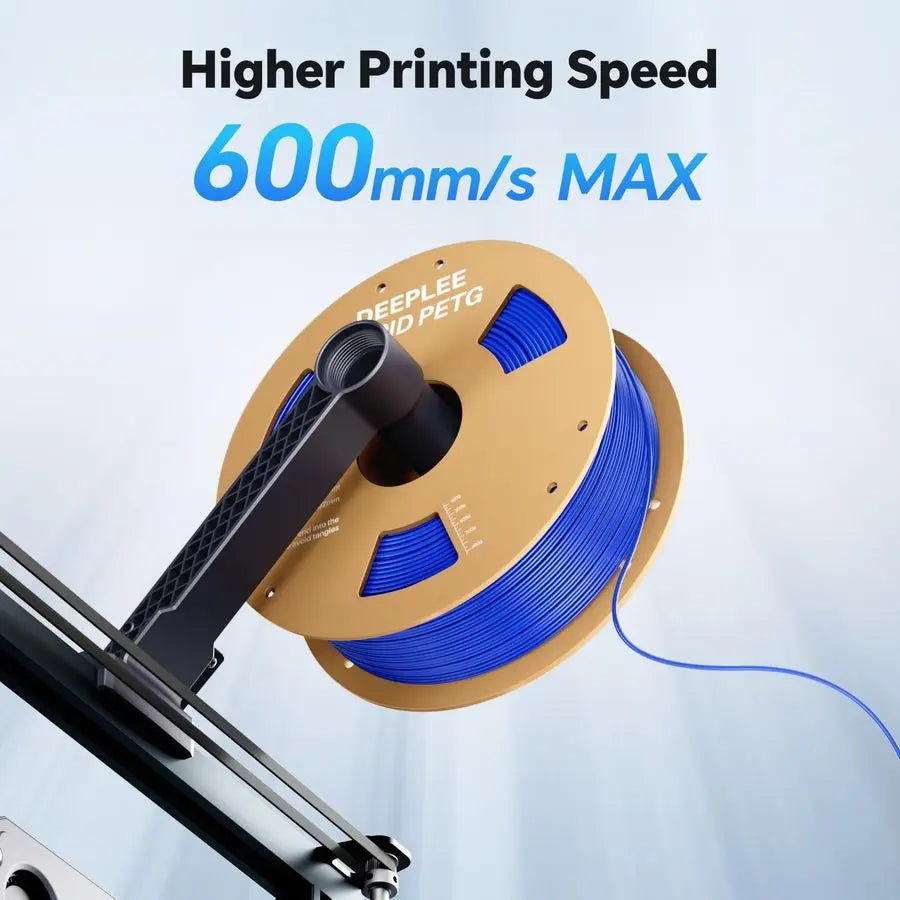 Rapid PETG Filament 1.75mm, High Speed PETG 3D Printer Filament Up to 600 mm s, Dimensional Accuracy 0.02 mm, Fits for Most FDM