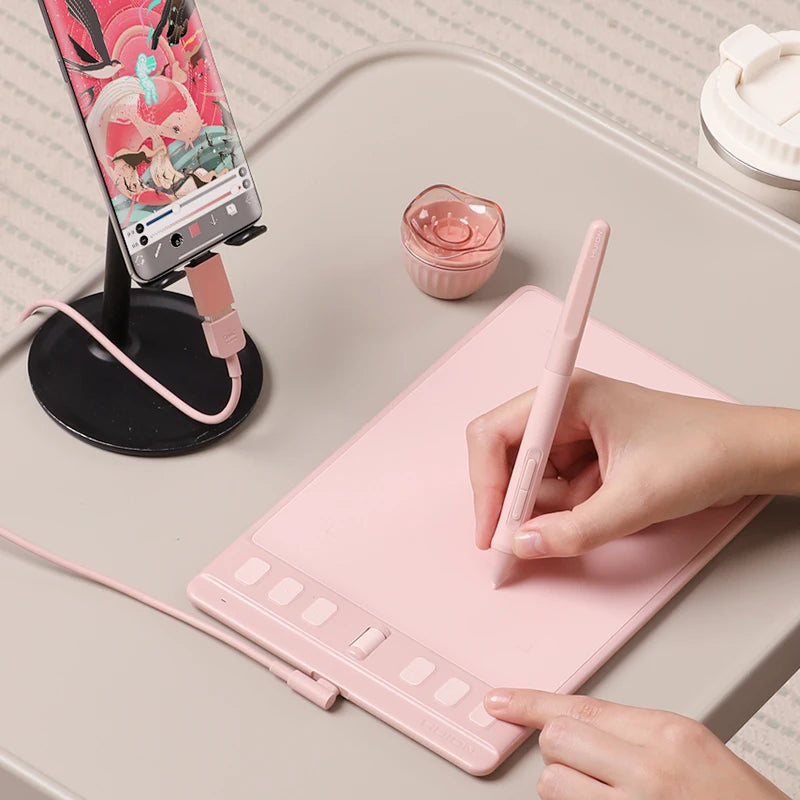 Mutil-colored Graphics Tablets Huion Inspiroy 2 S/M/L Digital Tablet Professional Design Drawing Tablet Portable Signature Pad