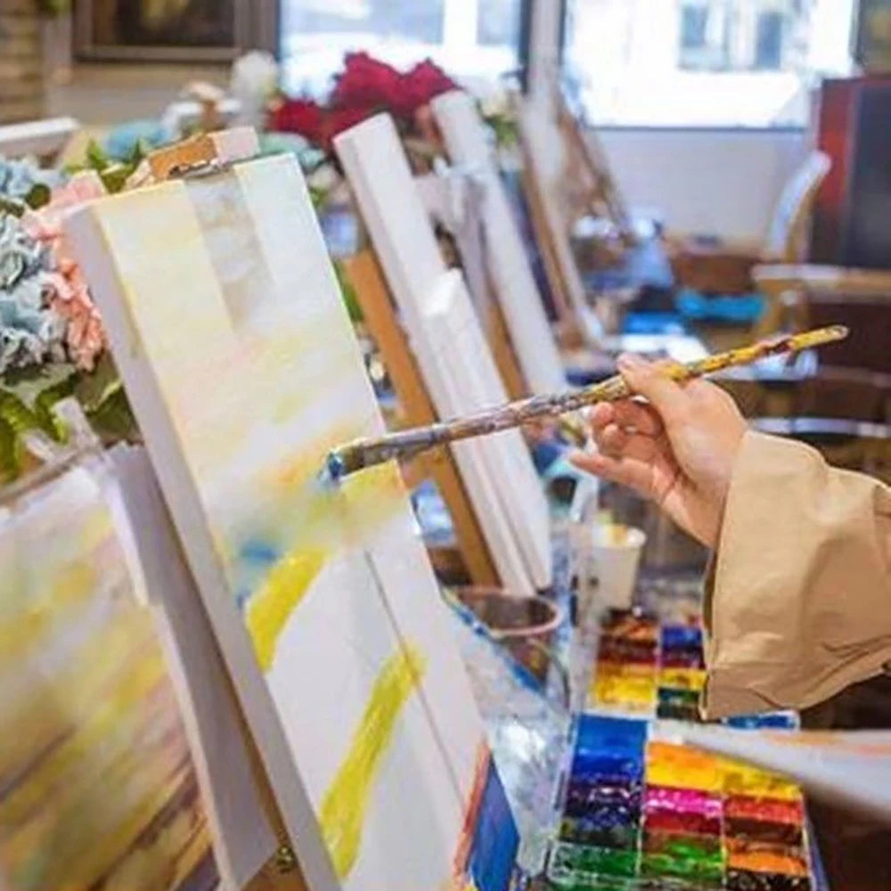 Blank Canvas Board Oil Painting Frame 15*15/20*30cm Stretched Canvas Art Drawing Acrylic Gouache Creation DIY Graffiti Supplies