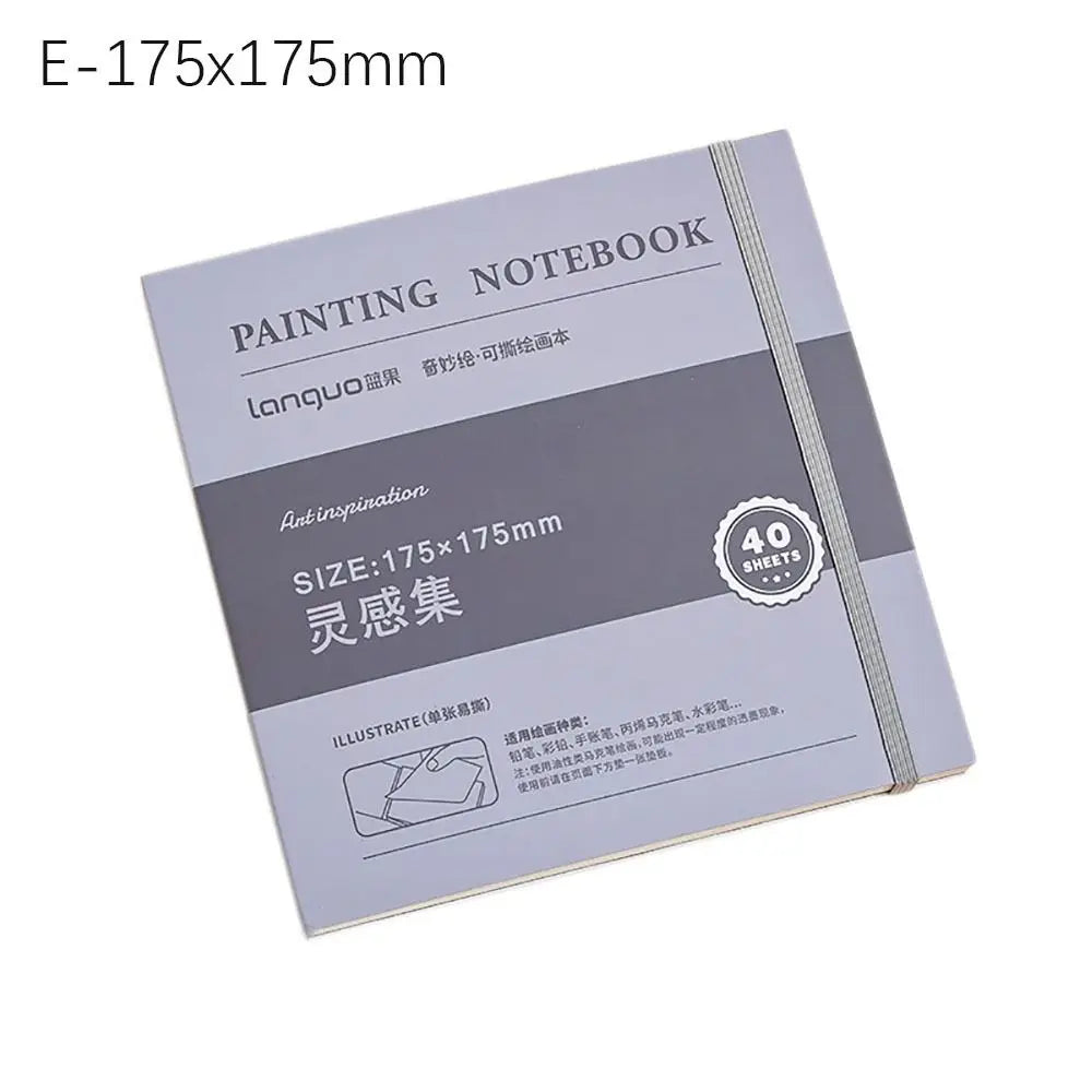 Small Tearable Painting Book Art Supplies Inspiration Record Sketchbook Portable Notebook
