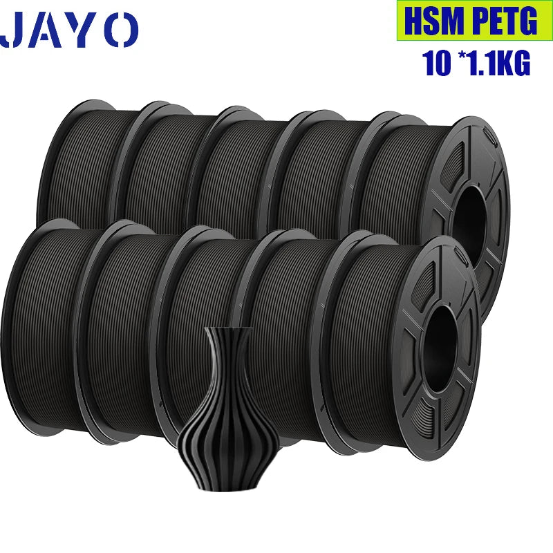 JAYO pla plus PETG high-speed matte PETG APLA 10Rolls  filament 175mm no bubbles smooth multiple colors optional