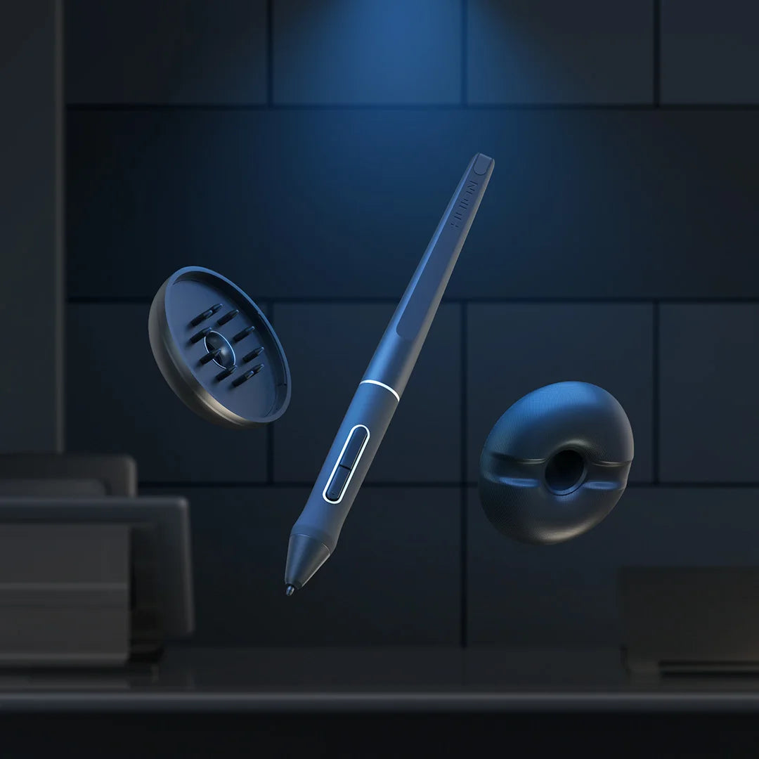 HUION Pen Display Monitor Kamvas Pro 16 4K UHD Screen AG Glass 120% sRGB Painting Graphic Pen Tablet for Drawing Android Support