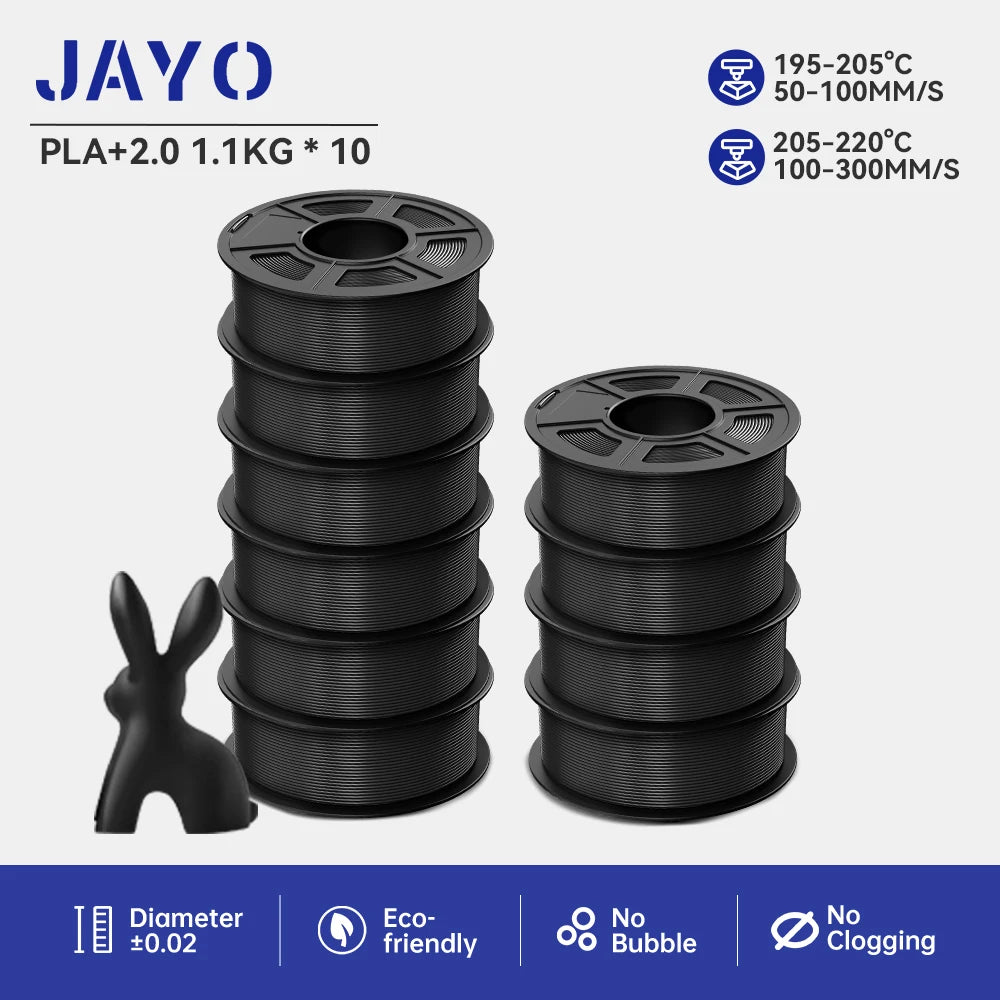 JAYO pla plus PETG high-speed matte PETG APLA 10Rolls  filament 175mm no bubbles smooth multiple colors optional