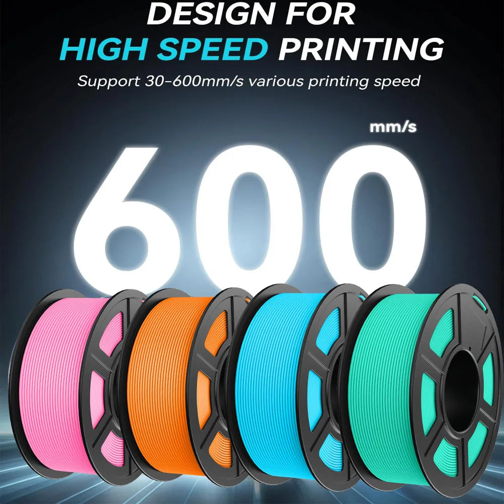 JAYO 5.5KG 3D PETG / High Speed Matte PETG / PLA Classic Printer Filament 1.75mm 3D Printer Filament Neatly Wound PETG for 3D