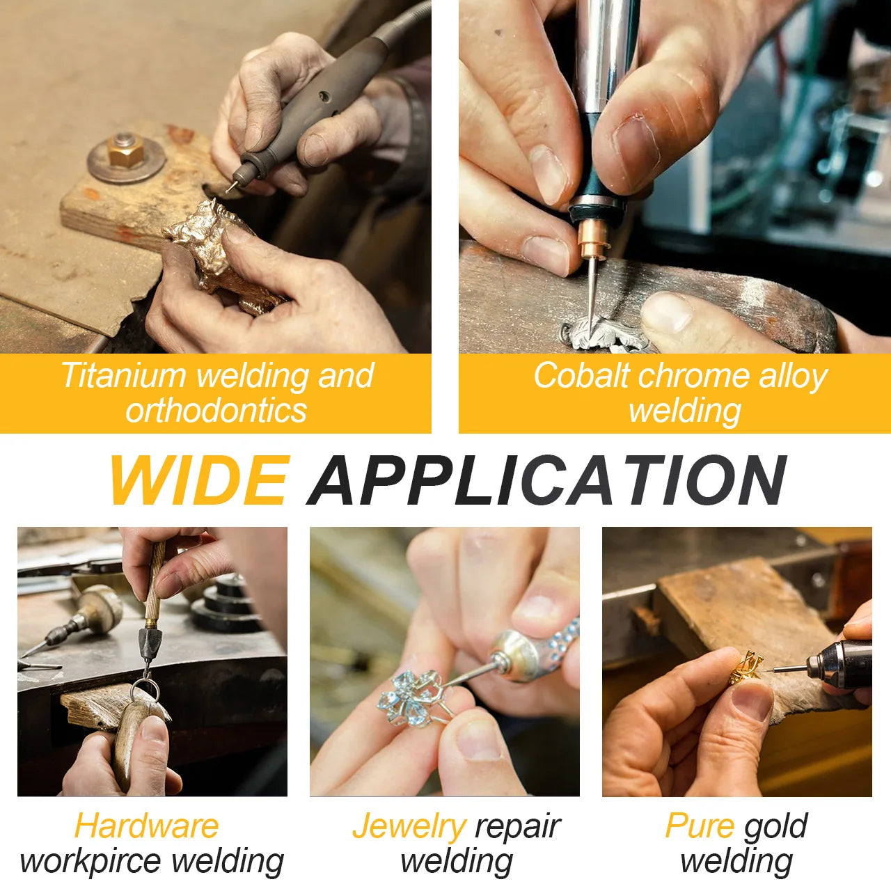 100W Tooltos Automatic CNC Pulse Argon Arc Tig Jewelry Spot Soldering Machine,110/220V