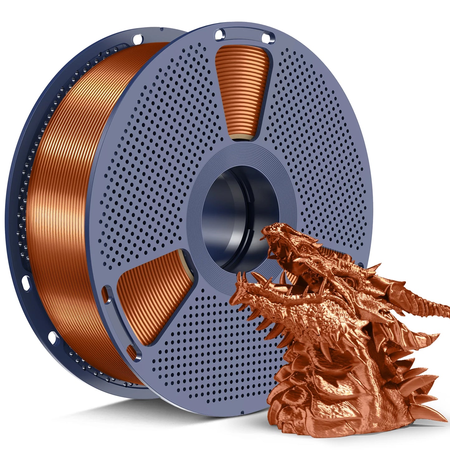 SUNLU SILK PLA+  Filament 3D Printer Filament 10kg 1.75mm Spool wire Vacuum Package