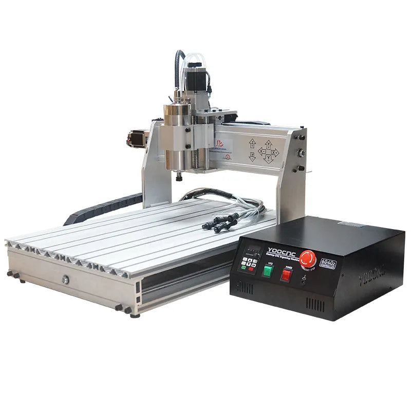 4 Axis CNC Router 6040 3040 8060 USB Port Milling Engraving Machine with Limit Switch for DIY Wood PCB PVC Acrylic Metal Carving