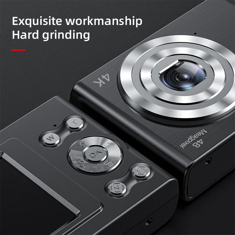 48MP 4K HD Digital Camera 2.4 Inch Screen 16X Zoom Photo Video Photography Camera