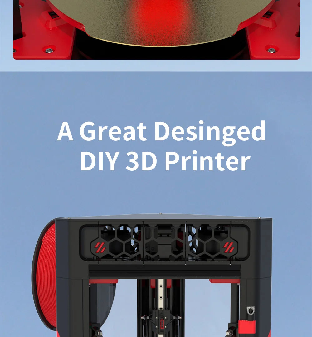 FYSETC Doron Velta 3D Printer High Quality 3D Printer Parts with All Metal Sherpa Extruder DIY Delta Kit