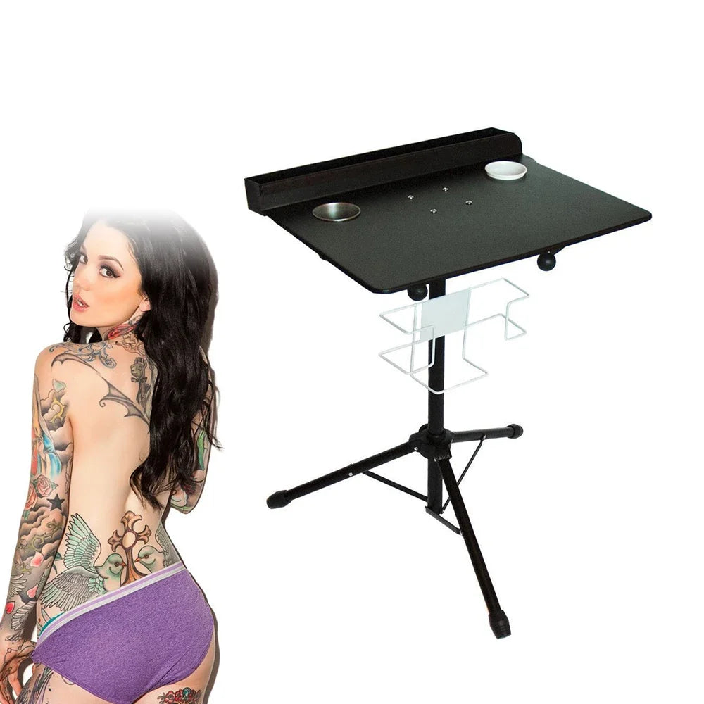Workstation Tray Shop Adjustable Furniture Collapsible Equipment Portable Desk Workbench Tattoo