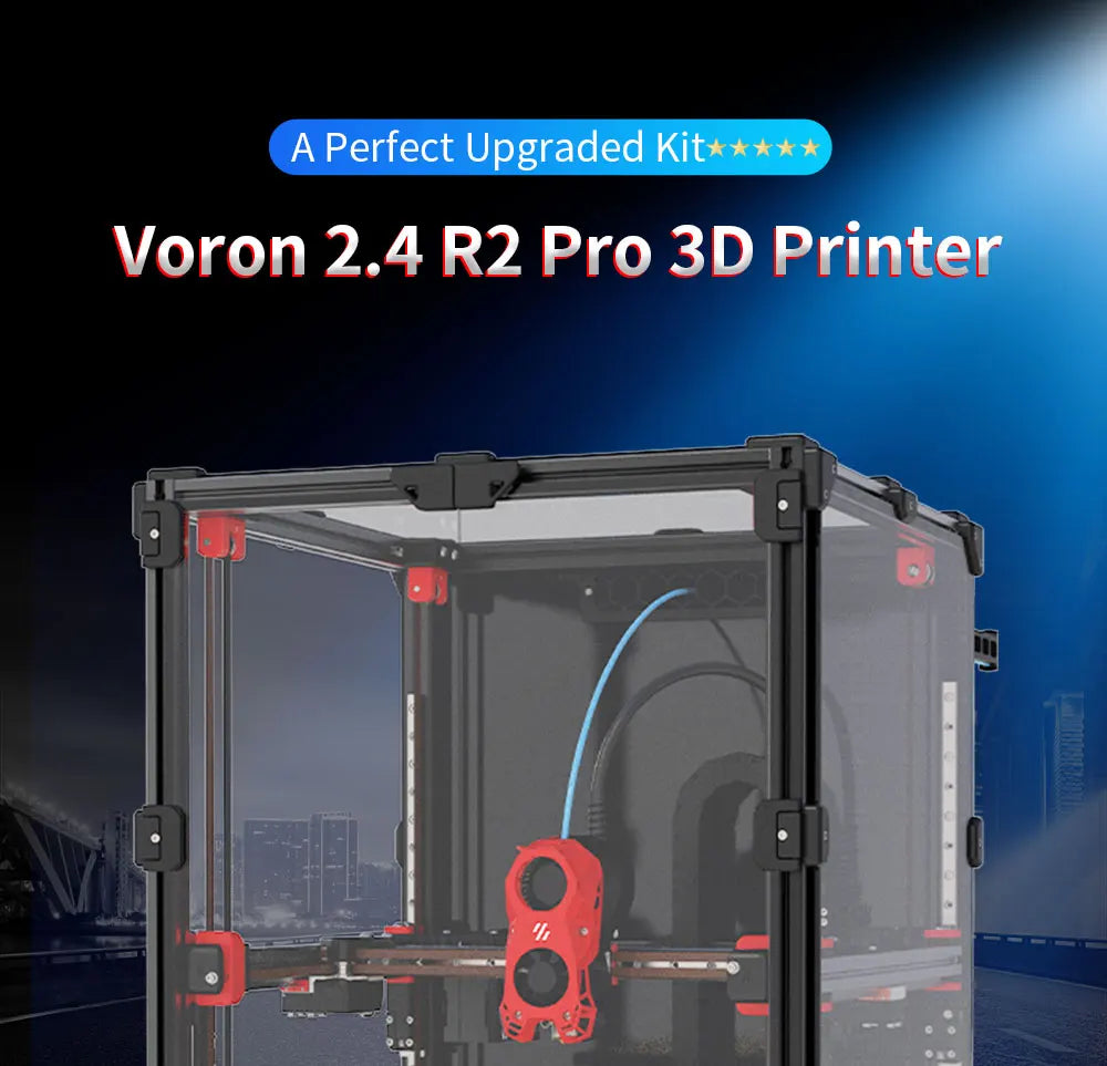 FYSETC Voron 2.4 R2 Pro Corexy 3D Printer Upgraded Version with CNC TAP Hollow Rail and SB Extruder High Quality 3D Printer Kit