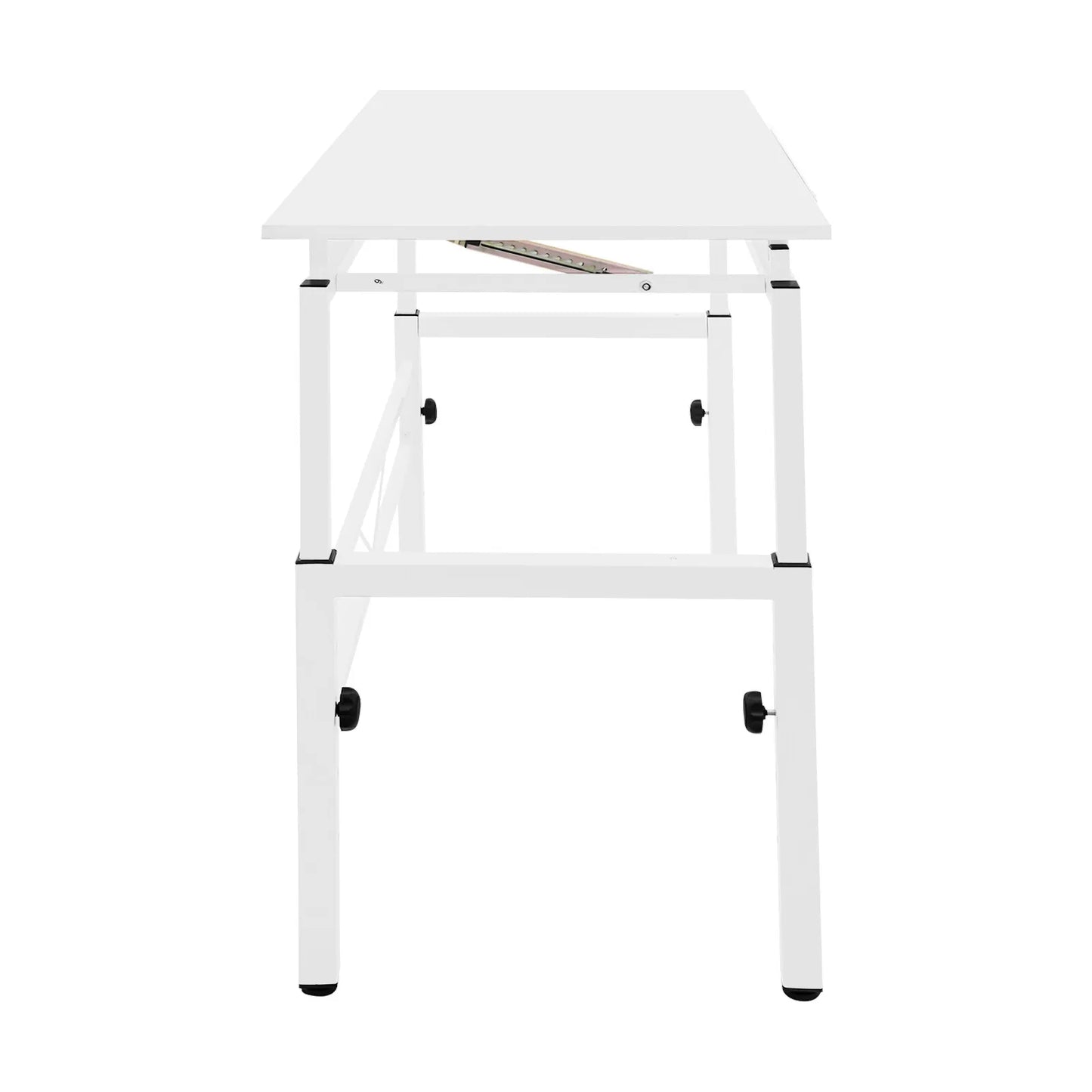 120x60cm Adjustable Drawing Table, 0-30° Tilt & Height Adjustable Drafting Desk for Artists and Designers
