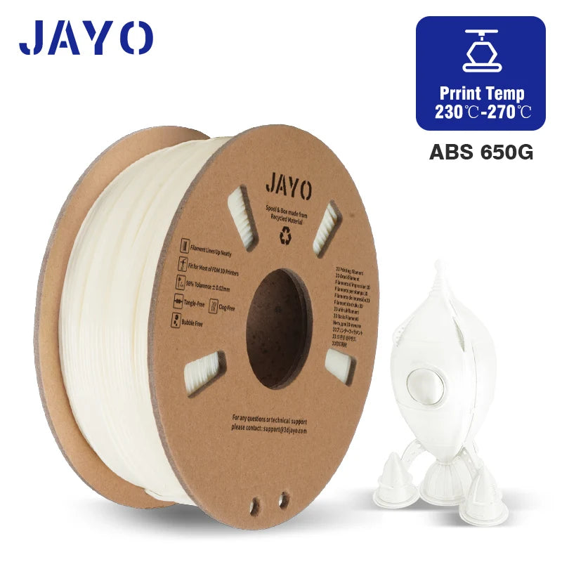 JAYO PLA/PETG/SILK/PLA Meta Filament 1Roll 3D Printer Filament 1.75mm 3d Filament PLA Printing Materials for 3D Printer&3D Pen