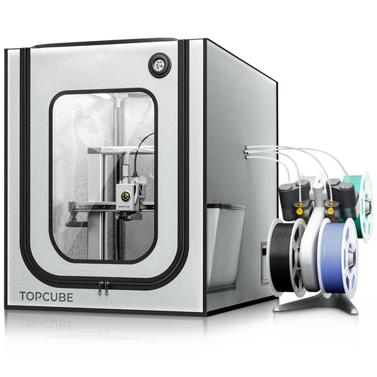 3D Printer Enclosure For Bambu A1 3D Printer fireproof 3D printer House Cover with LED light Constant Temperature