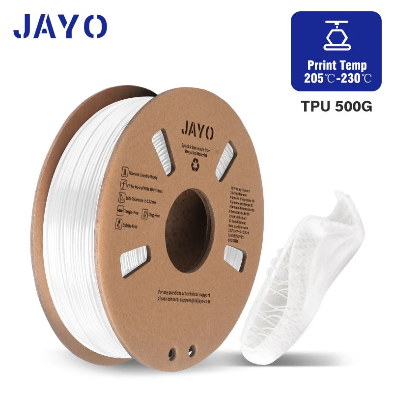 JAYO PLA/PETG/SILK/PLA Meta Filament 1Roll 3D Printer Filament 1.75mm 3d Filament PLA Printing Materials for 3D Printer&3D Pen