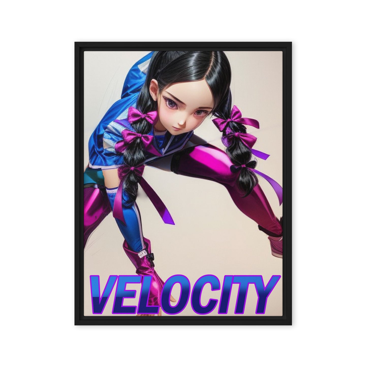 Velocity-Framed canvas