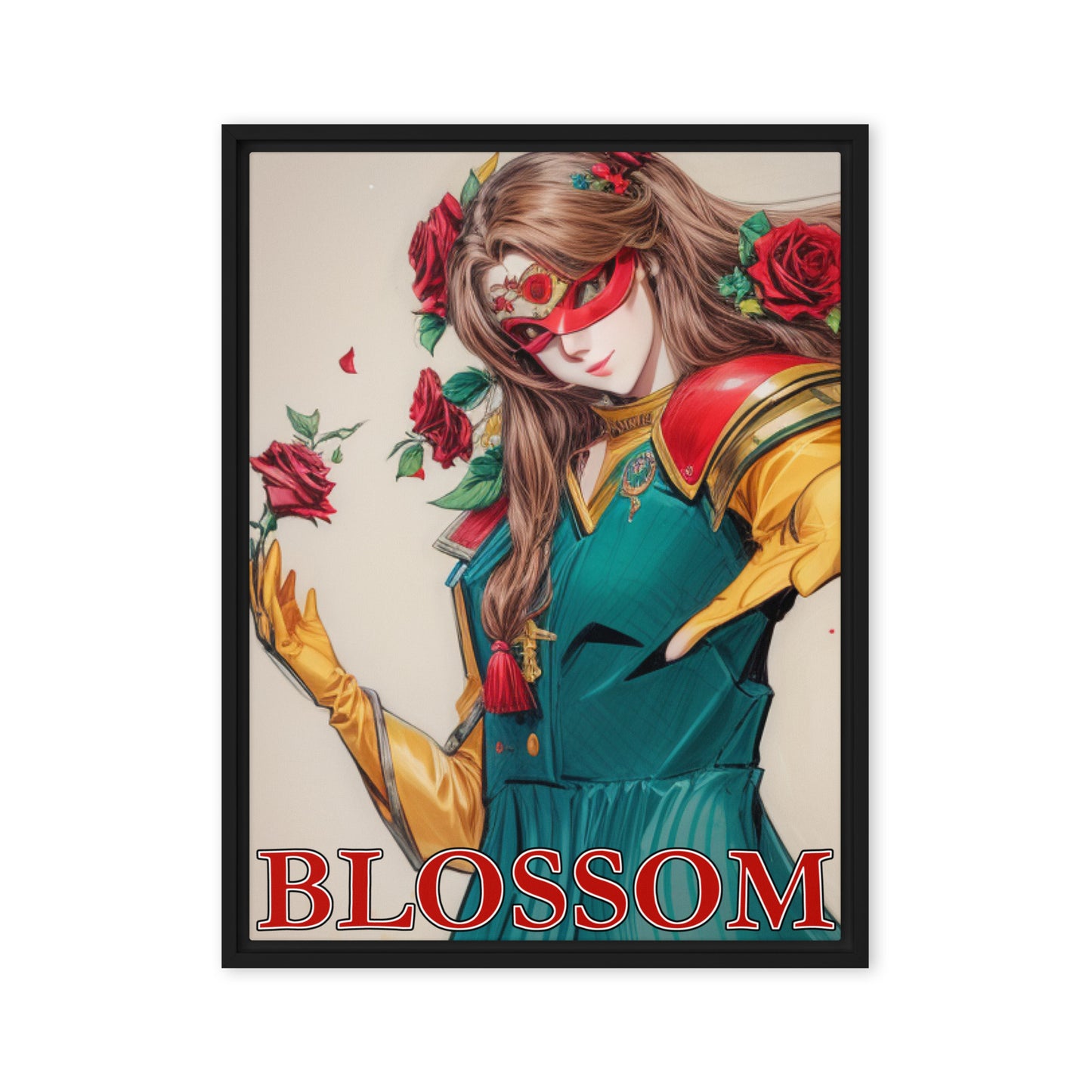 Blossom-Framed canvas