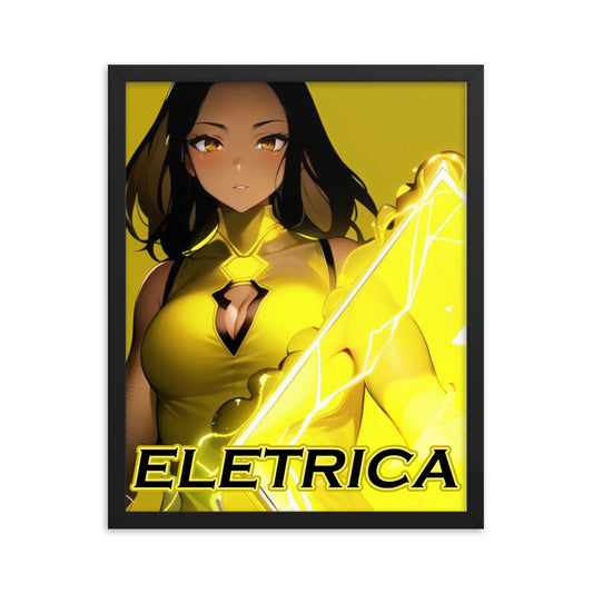 Electrica-Framed photo paper poster