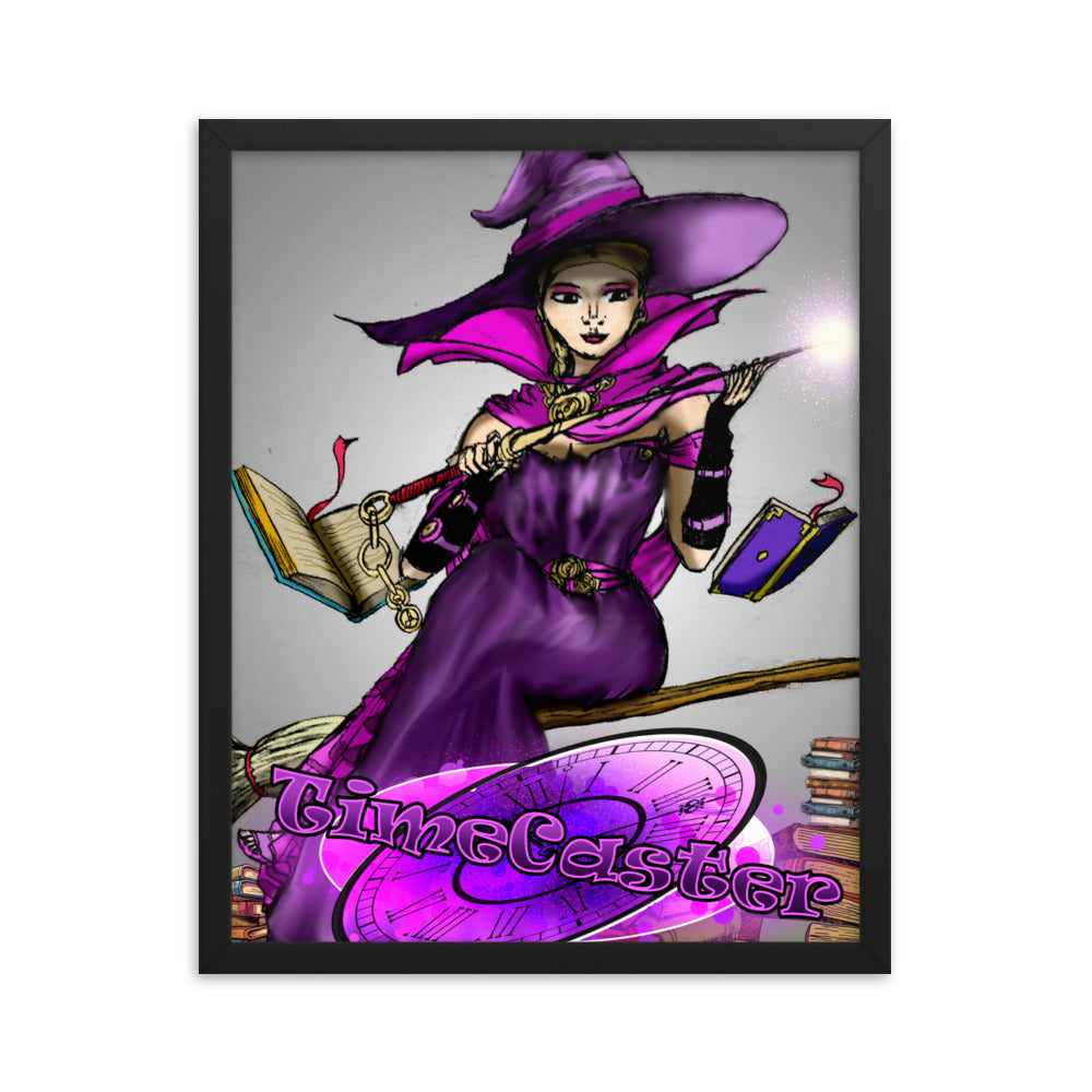 Time Caster-Framed photo paper poster