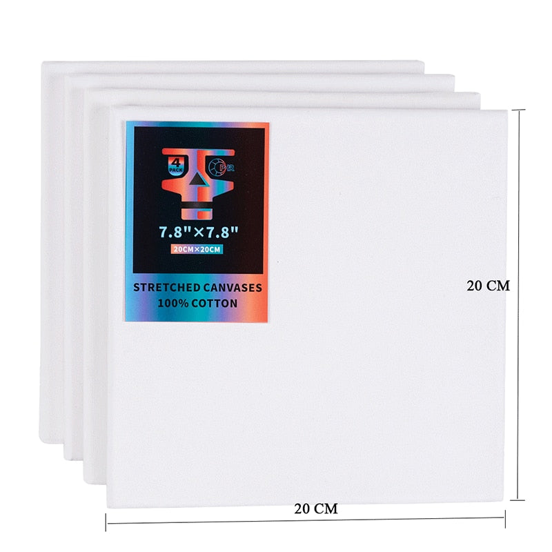 Stretched Canvas Panel for Acrylic Pouring & Drawing Frames & Painting Supplies