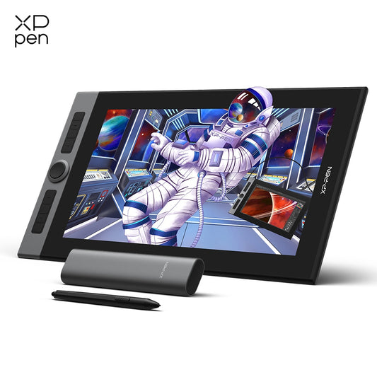 XPPen Artist Pro 16 Graphic Tablet Monitor with X3 Smart Chip Pen Tablet Drawing Monitor 15.6 Inch 133%s RGB for Windows Mac